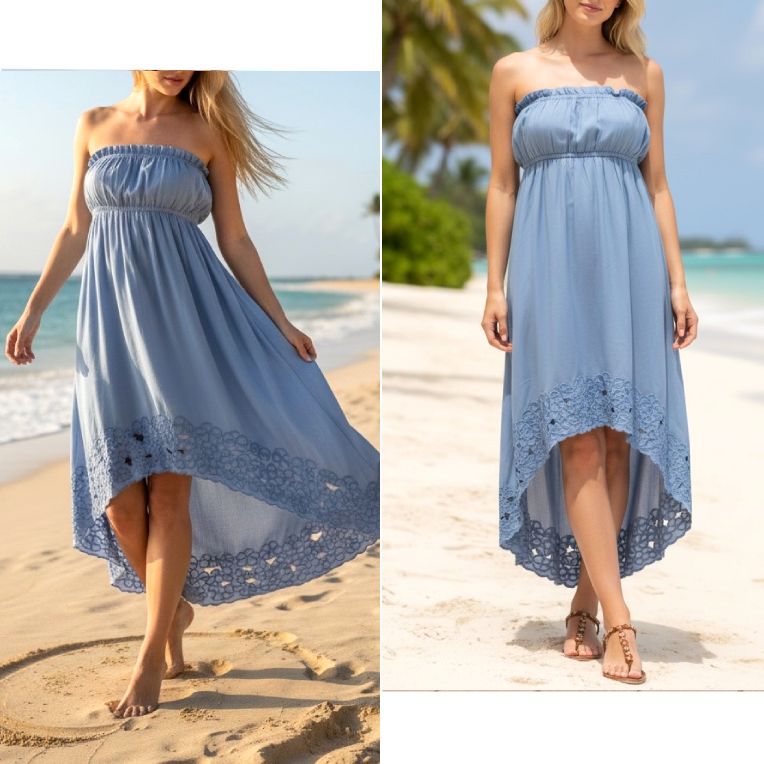 新品未着用 ワヒネトア Wahine Toa ワンピース ドレス ハワイ ハワイ ショート ワンピ ドレス Angels by the Sea Hawaii ハイ