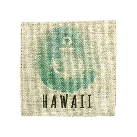 コースター おしゃれ かわいい キッチン ハワイアン雑貨 ハワイ インテリア Angels by the Sea Hawaii キャンバスコースター｜clara-hawaii｜02