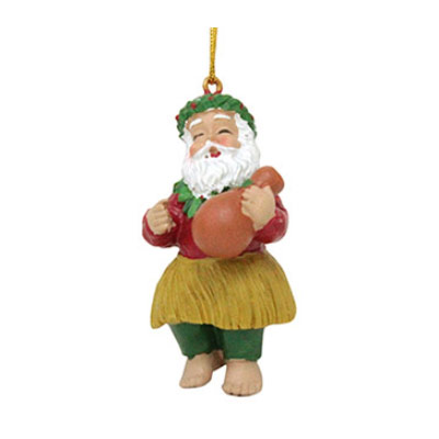 クリスマスツリー オーナメント サンタ B ハワイ 飾り サンタクロース