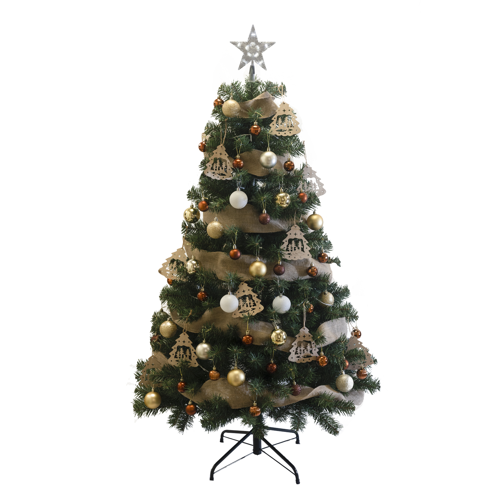 クリスマスツリー 北欧風 クリスマスツリーセット おしゃれ 150cm 
