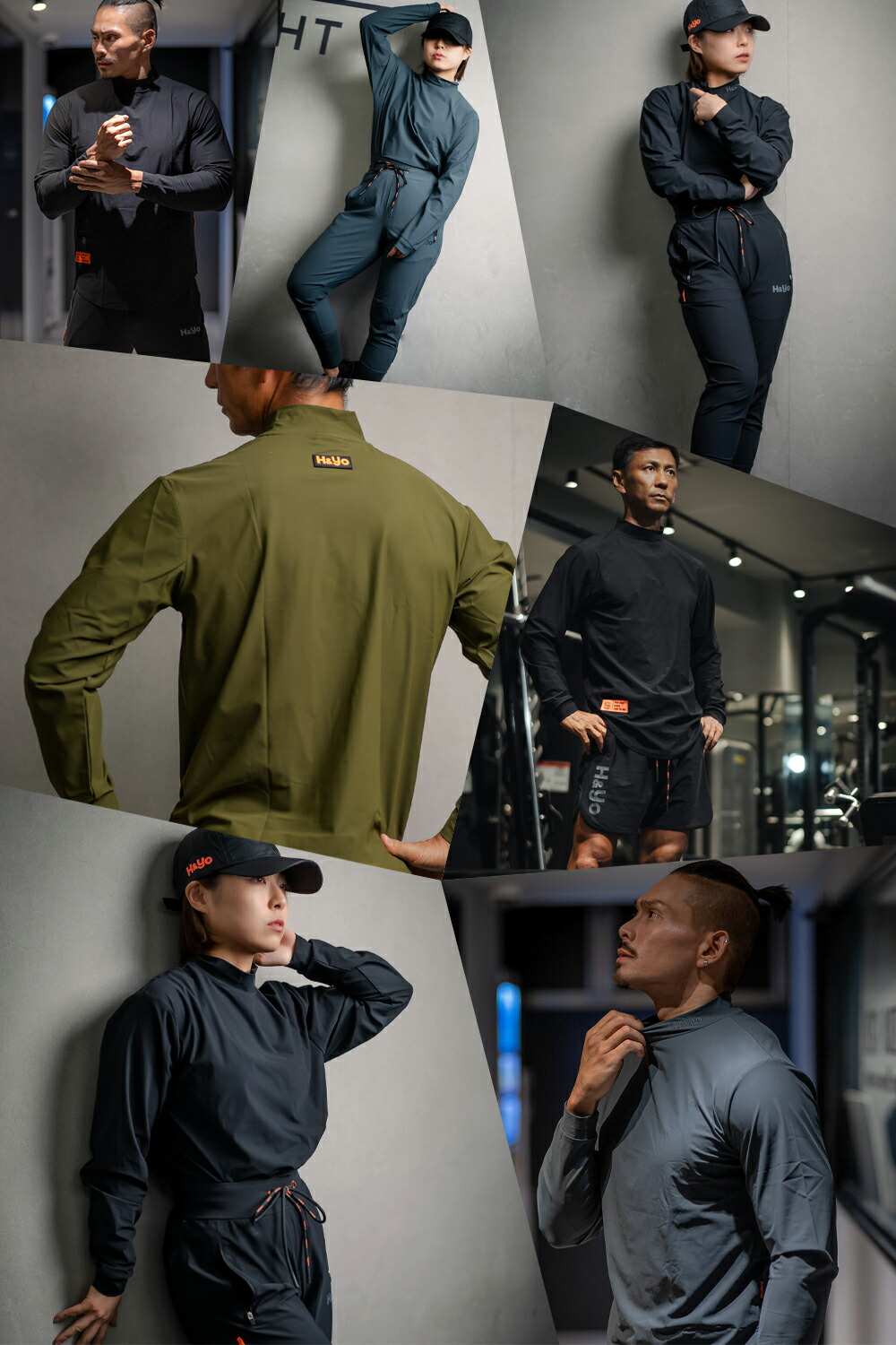 ロングスリーブ Tシャツ 強ストレッチ ロンT トレーニングウェア メンズ レディース ストレッチ トレーニング  ジム ジムウェア ウエイトトレーニング |  | 10