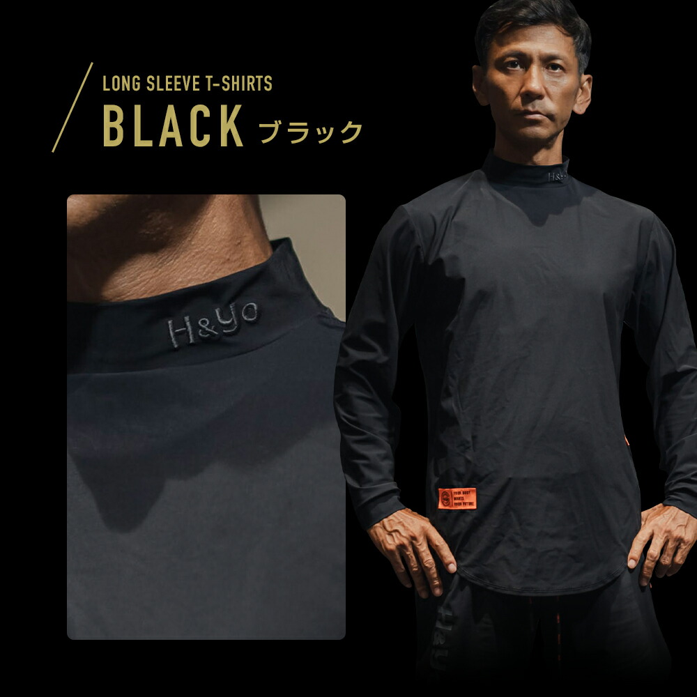 ロングスリーブ Tシャツ 強ストレッチ ロンT トレーニングウェア メンズ レディース ストレッチ トレーニング  ジム ジムウェア ウエイトトレーニング |  | 02