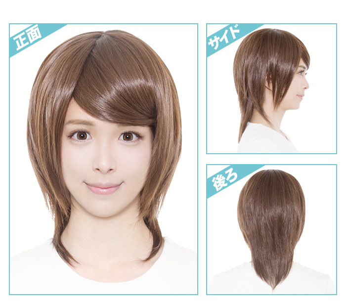 モデル着用三面図