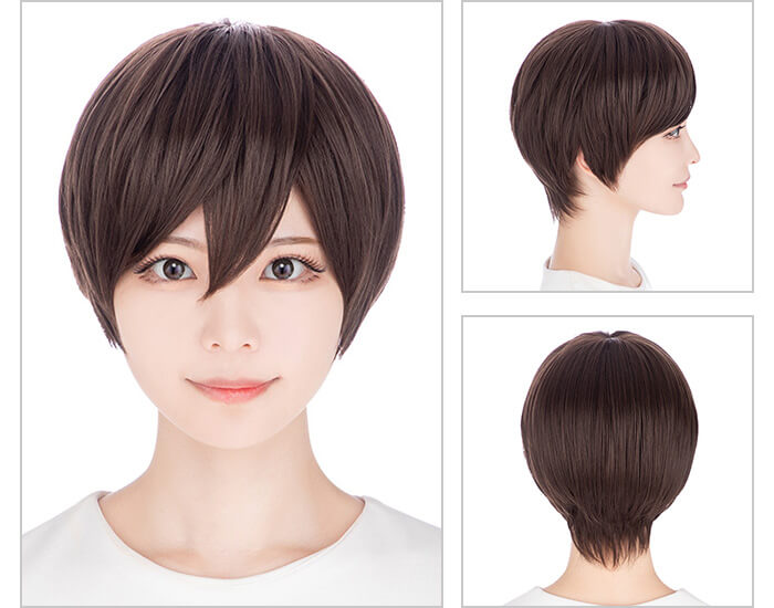 モデル着用三面図
