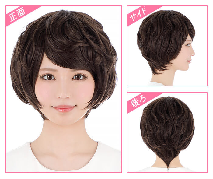 モデル着用三面図