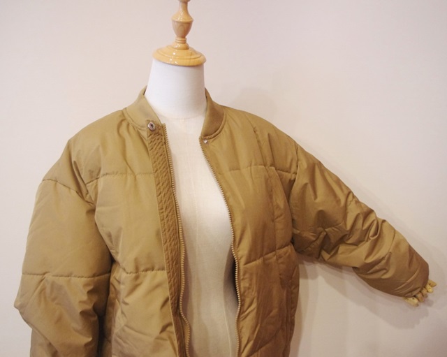 20%OFF 中綿ショート丈ジャケット MA-1 エムエーワン レディース