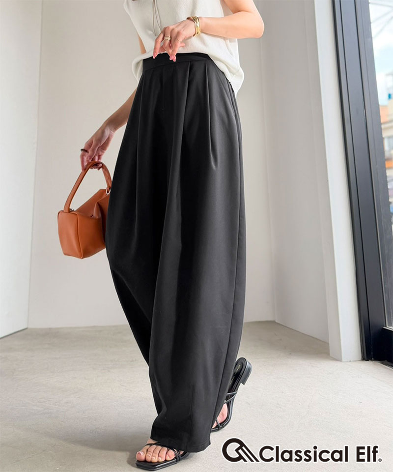 【 クラシカルエルフ classical elf 】 【 接触冷感機能 UVカット 】ボトムス レディース 春 パンツ | classicalelf