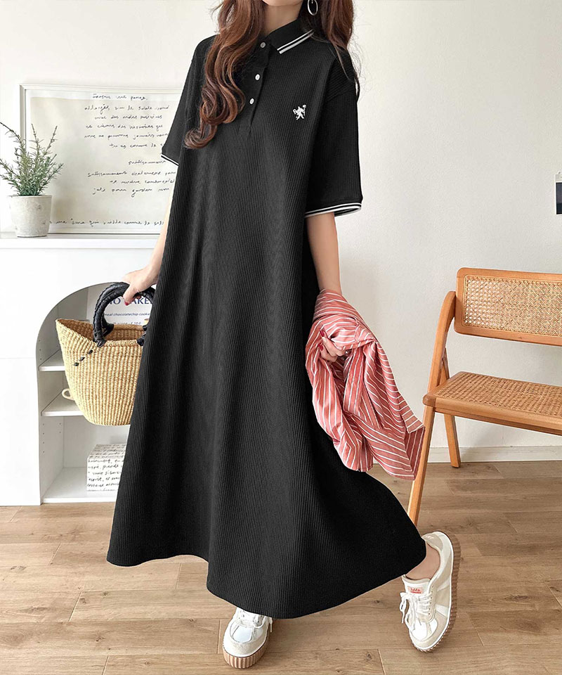 【 クラシカルエルフ classical elf 】 【UVカット機能付き】 ワンピース 半袖 レディース 体型カバー | classicalelf | 04