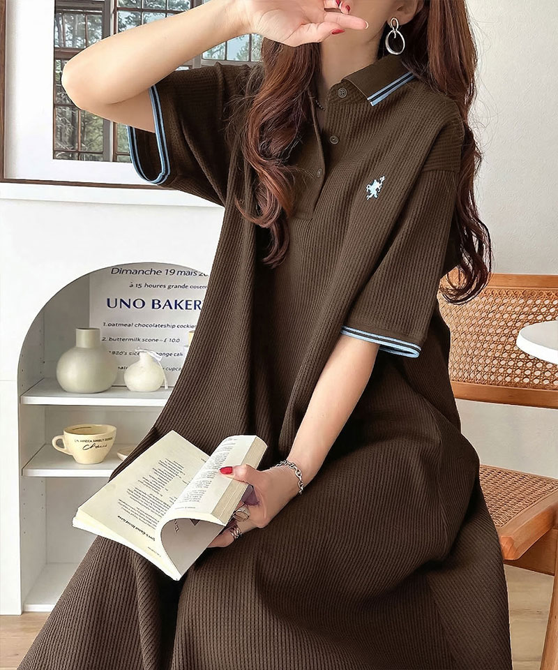 【 クラシカルエルフ classical elf 】 【UVカット機能付き】 ワンピース 半袖 レディース 体型カバー | classicalelf | 09