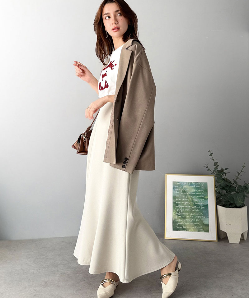 【 クラシカルエルフ classical elf 】 ボトムス スカート レディース マーメイドロングスカート | classicalelf | 06