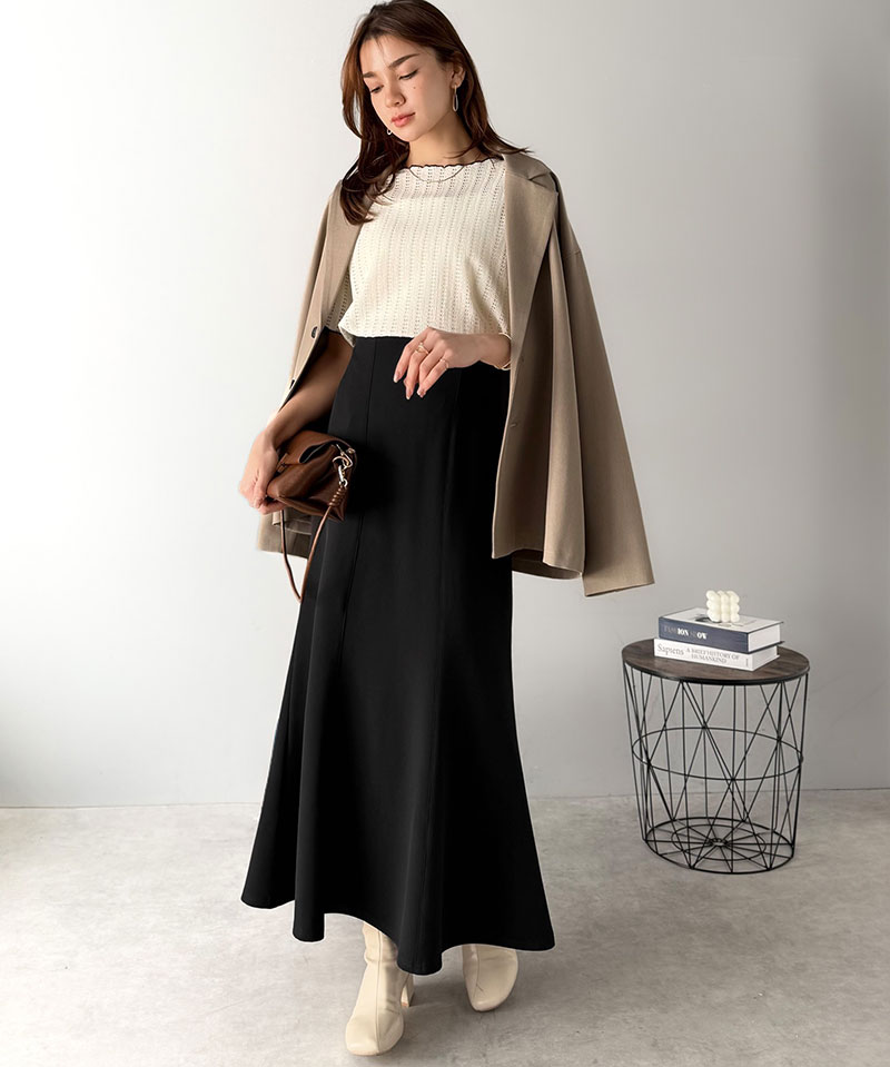 【 クラシカルエルフ classical elf 】 ボトムス スカート レディース マーメイドロングスカート | classicalelf | 11