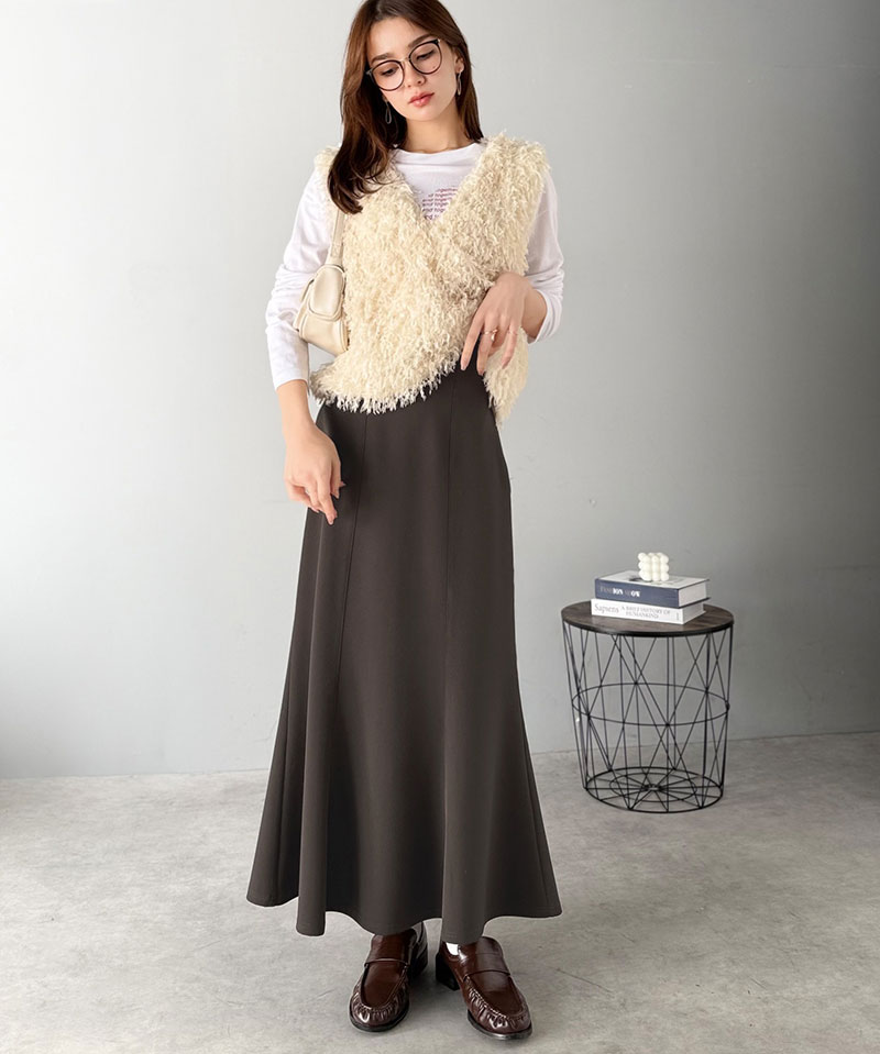 【 クラシカルエルフ classical elf 】 ボトムス スカート レディース マーメイドロングスカート | classicalelf | 15