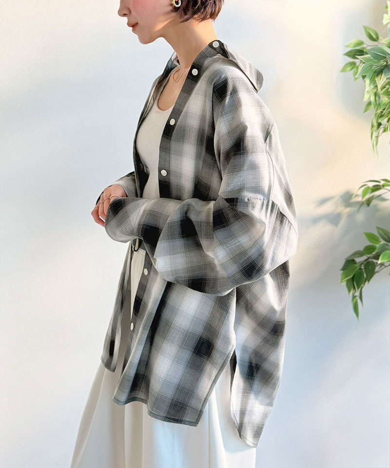 【 クラシカルエルフ classical elf 】トップス シャツ レディース 綿100％ チェック柄 | classicalelf | 04