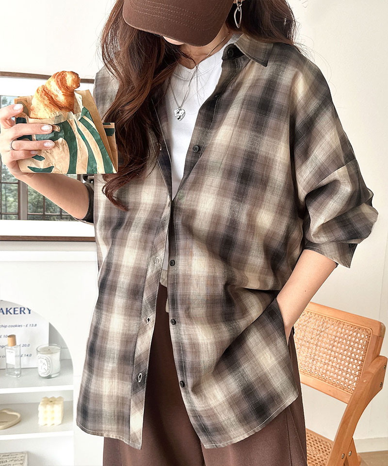 【 クラシカルエルフ classical elf 】トップス シャツ レディース 綿100％ チェック柄 | classicalelf | 11