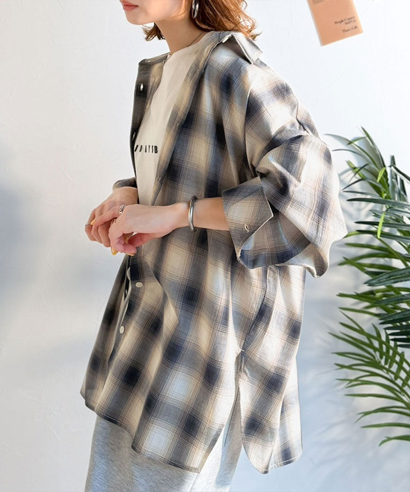 【 クラシカルエルフ classical elf 】トップス シャツ レディース 綿100％ チェック柄 | classicalelf | 13