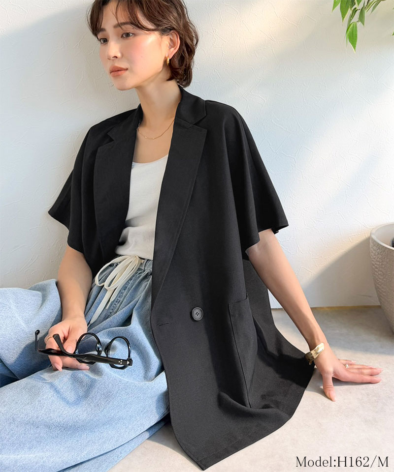 【 クラシカルエルフ classical elf 】アウター ジャケット レディース リネン ライク | classicalelf | 02