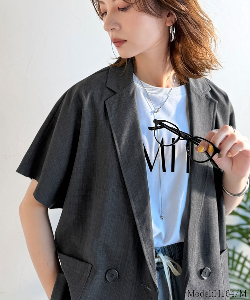 【 クラシカルエルフ classical elf 】アウター ジャケット レディース リネン ライク | classicalelf | 07