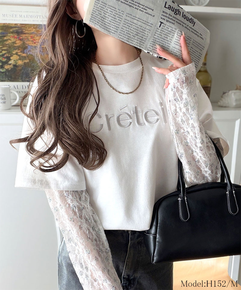 【 クラシカルエルフ classical elf 】トップス Tシャツ レディース レイヤード 風 | classicalelf | 02