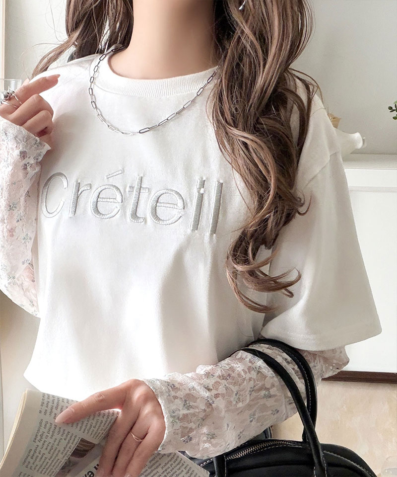 【 クラシカルエルフ classical elf 】トップス Tシャツ レディース レイヤード 風 | classicalelf | 03