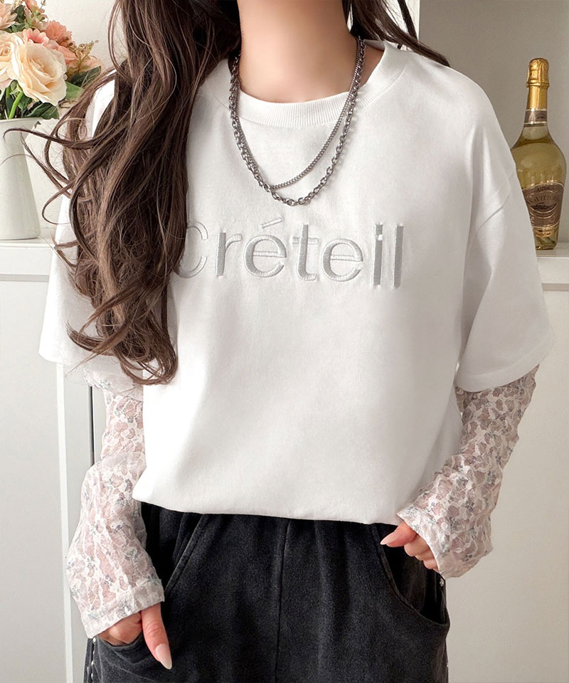 【 クラシカルエルフ classical elf 】トップス Tシャツ レディース レイヤード 風 | classicalelf | 05