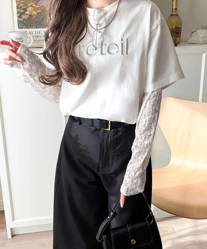 【 クラシカルエルフ classical elf 】トップス Tシャツ レディース レイヤード 風 | classicalelf | 06