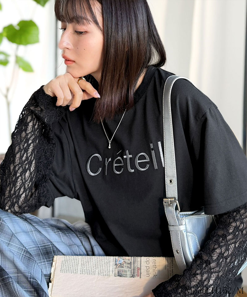 【 クラシカルエルフ classical elf 】トップス Tシャツ レディース レイヤード 風 | classicalelf | 07