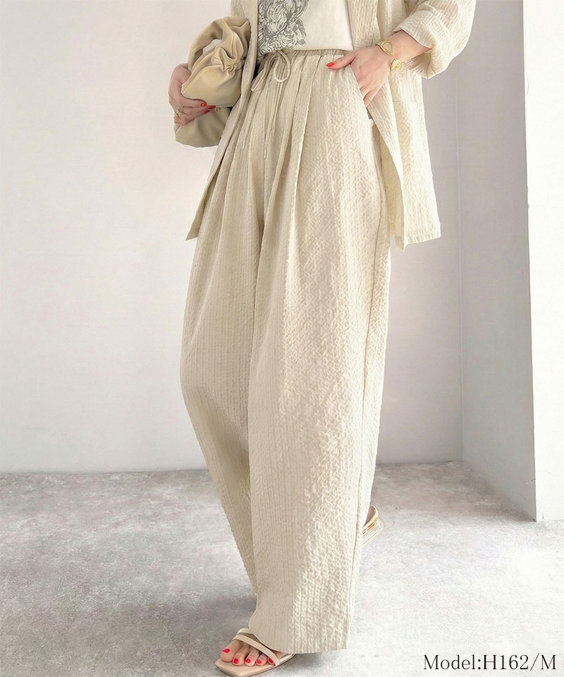 【 クラシカルエルフ classical elf 】 パンツ レディース きれいめパンツ ボトムス 涼しげ ストライプ | classicalelf | 02