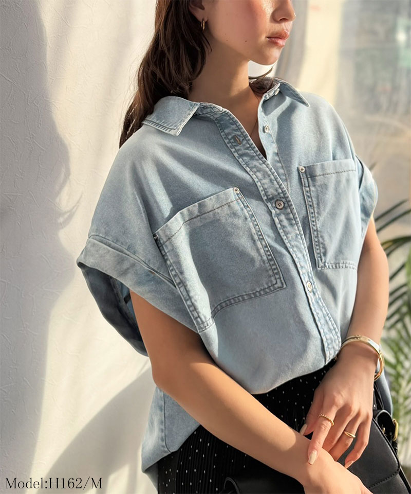 【 クラシカルエルフ classical elf 】トップス シャツ レディース 華奢見え フレンチ | classicalelf | 02