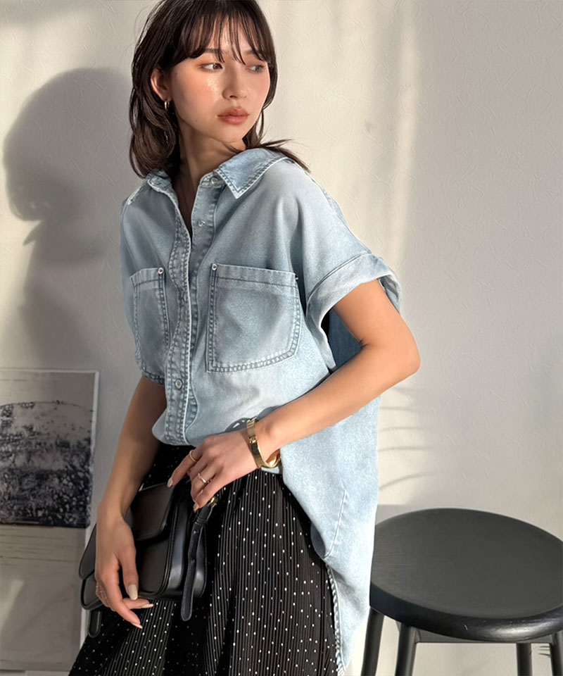 【 クラシカルエルフ classical elf 】トップス シャツ レディース 華奢見え フレンチ | classicalelf | 04