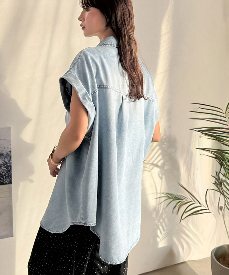 【 クラシカルエルフ classical elf 】トップス シャツ レディース 華奢見え フレンチ | classicalelf | 07