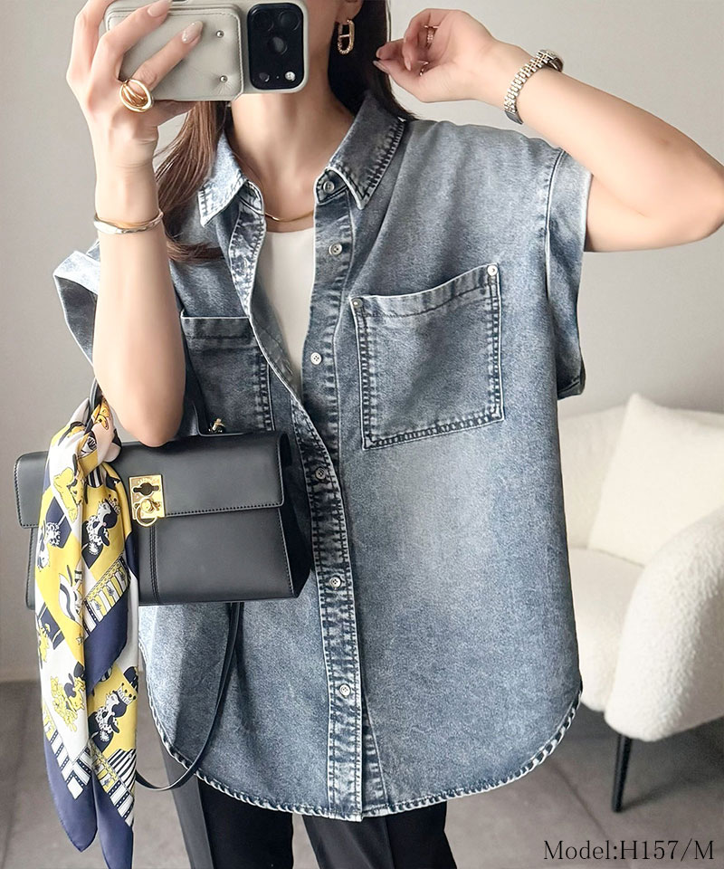 【 クラシカルエルフ classical elf 】トップス シャツ レディース 華奢見え フレンチ | classicalelf | 10