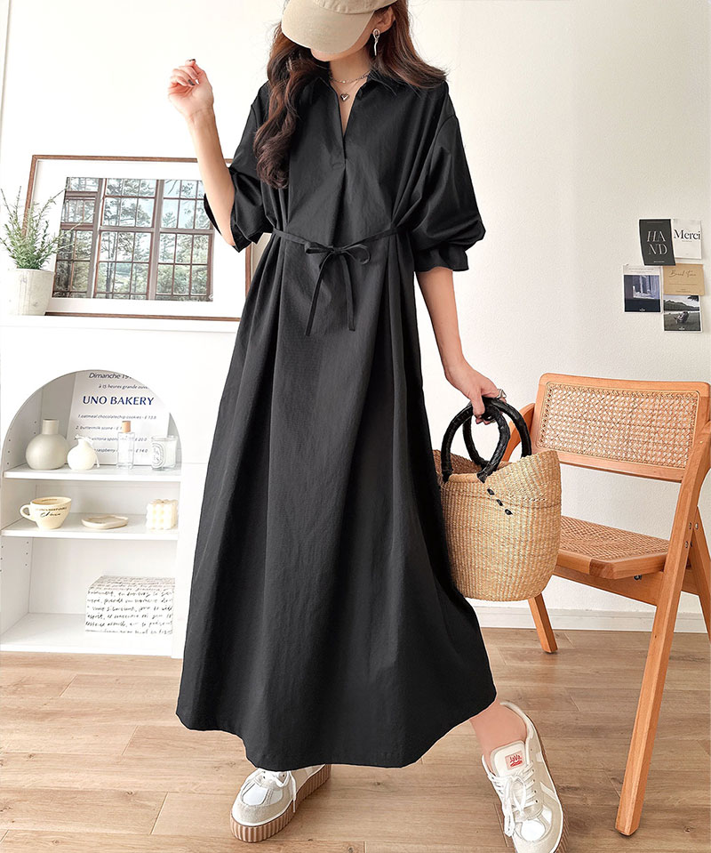 【 クラシカルエルフ classical elf 】 ワンピース 春 きれいめ レディース ウエストタック 体型カバー | classicalelf | 11