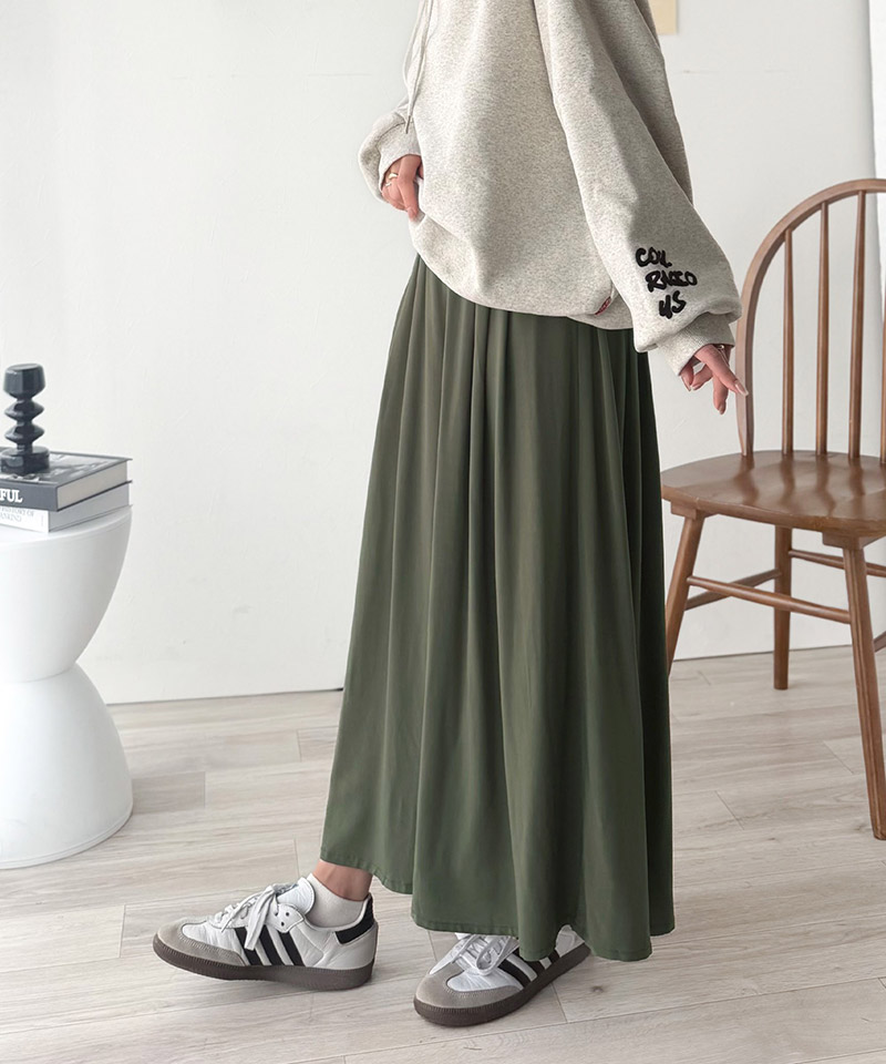 【 クラシカルエルフ classical elf 】フレア ワイドパンツ ボトムス パンツ レディース ウエストギャザー レーヨン ゆったり 軽やか リラックス 上品 | classicalelf | 15