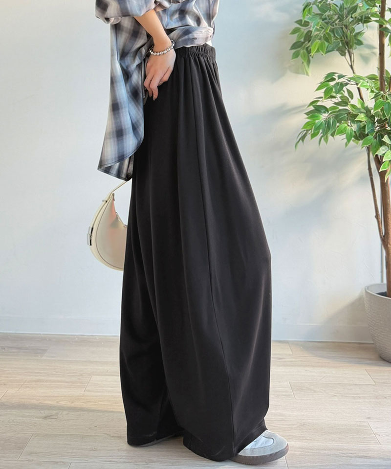 【 クラシカルエルフ classical elf 】 楽ちん ウエスト ゴム イージーパンツ レディース ボトムス パンツ ポンチボリューム コクーンパンツ | classicalelf | 03