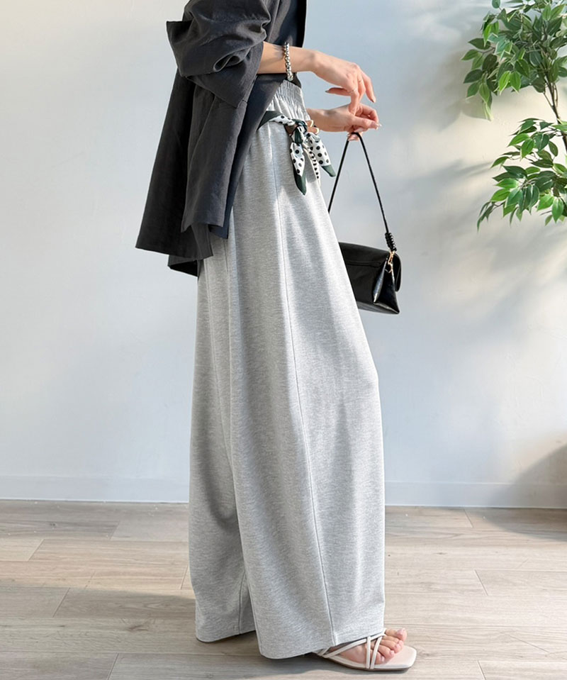 【 クラシカルエルフ classical elf 】 楽ちん ウエスト ゴム イージーパンツ レディース ボトムス パンツ ポンチボリューム コクーンパンツ | classicalelf | 08