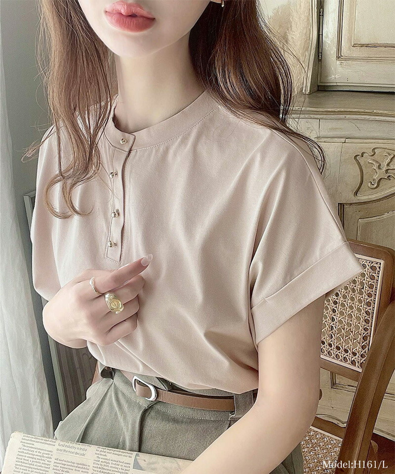 classicalelf トップス tシャツ レディース カットソー 前後2way