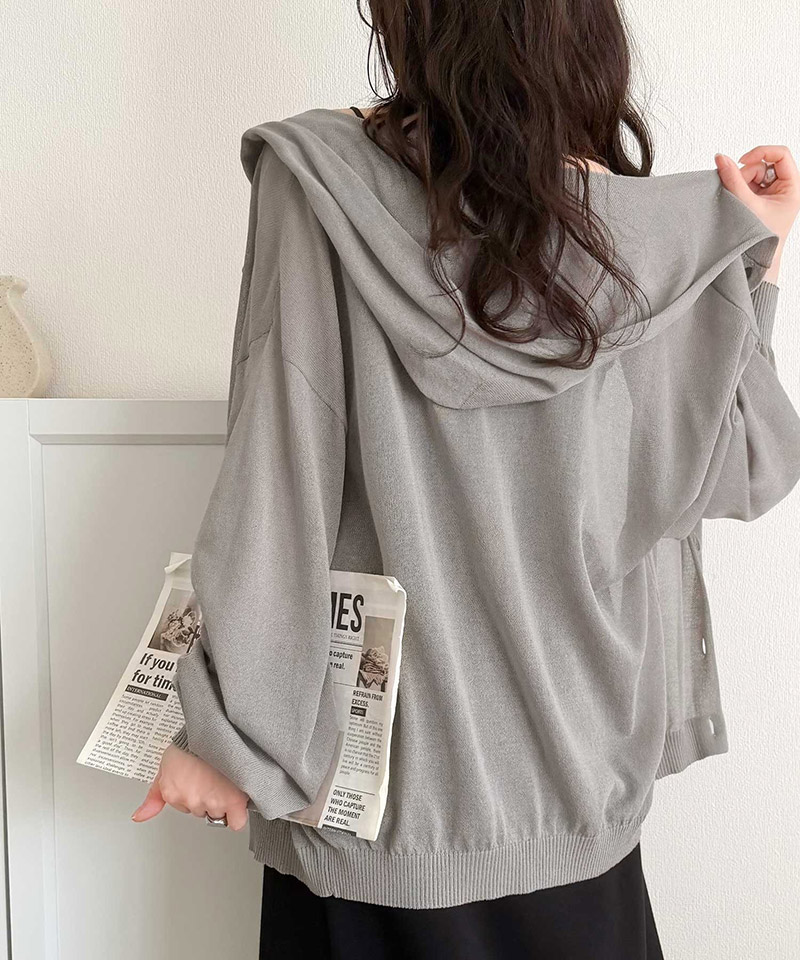 【 クラシカルエルフ classical elf 】トップス カーディガン レディース サマーニット シアー | classicalelf | 09