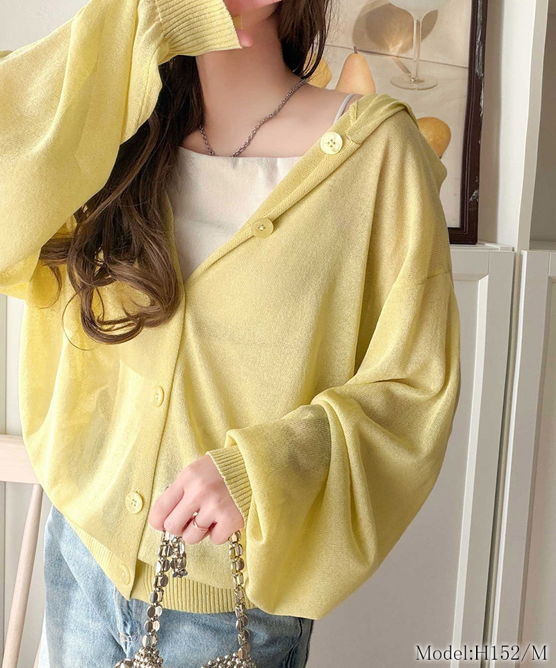 【 クラシカルエルフ classical elf 】トップス カーディガン レディース サマーニット シアー | classicalelf | 10