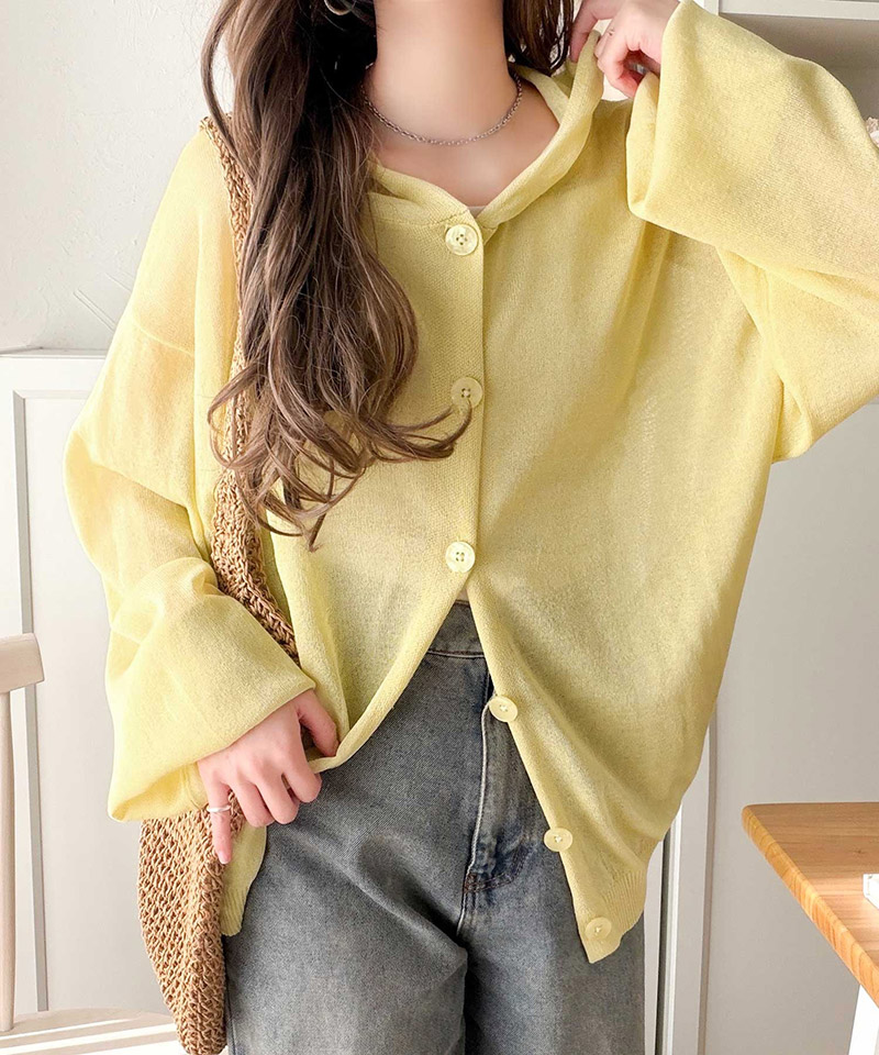 【 クラシカルエルフ classical elf 】トップス カーディガン レディース サマーニット シアー | classicalelf | 11