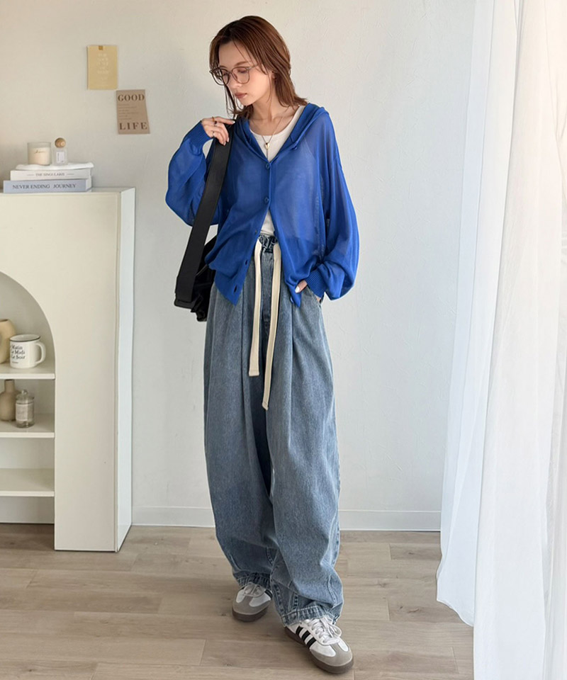 【 クラシカルエルフ classical elf 】トップス カーディガン レディース サマーニット シアー | classicalelf | 15