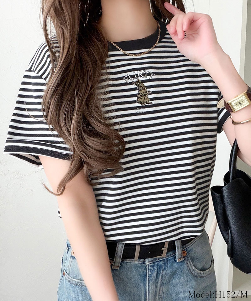 【 クラシカルエルフ classical elf 】 tシャツ レディース 半袖 トップス 刺繍 コンパクト フライス | classicalelf | 15