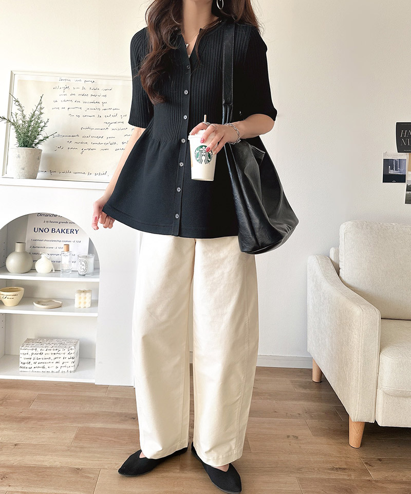 【 クラシカルエルフ classical elf 】 ニット レディース 半袖 トップス ペプラム 着痩せ 華やぎ | classicalelf | 11