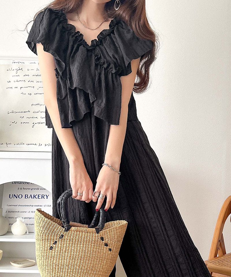 【 クラシカルエルフ classical elf 】 オールインワン レディース きれい め サロペット オーバーオール | classicalelf | 04