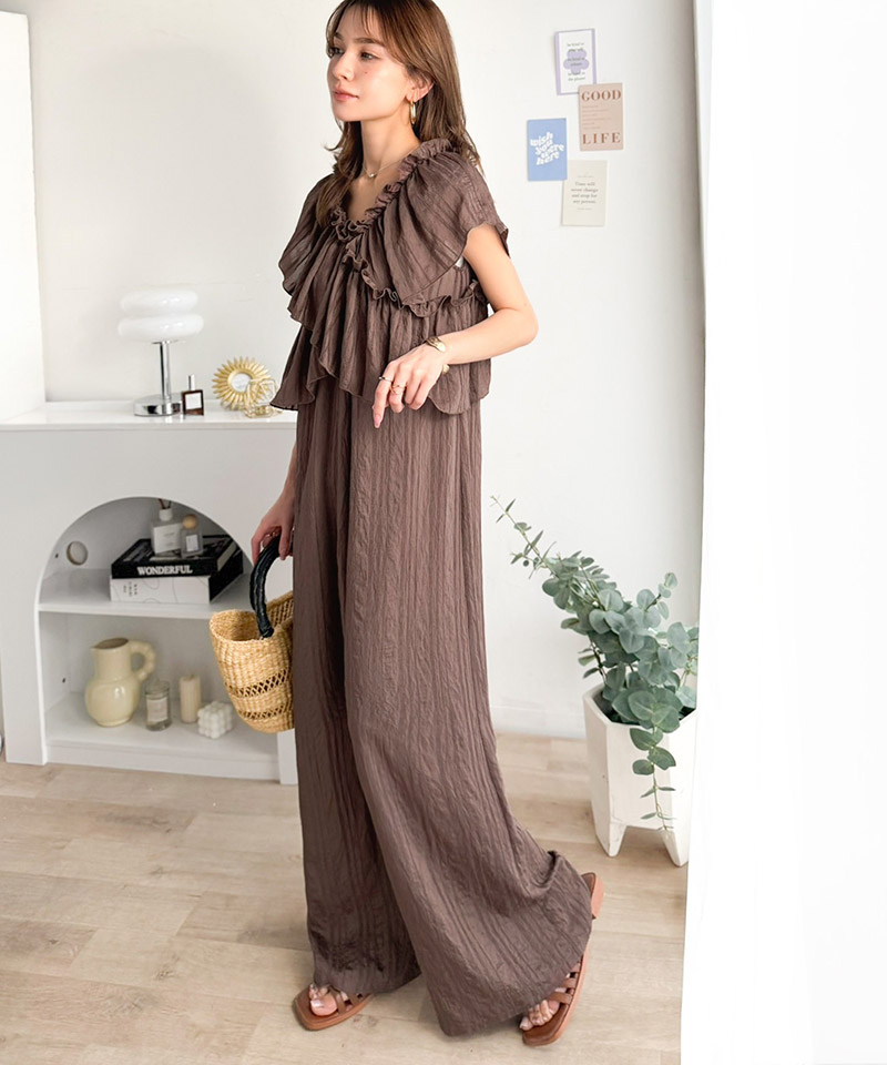 【 クラシカルエルフ classical elf 】 オールインワン レディース きれい め サロペット オーバーオール | classicalelf | 12