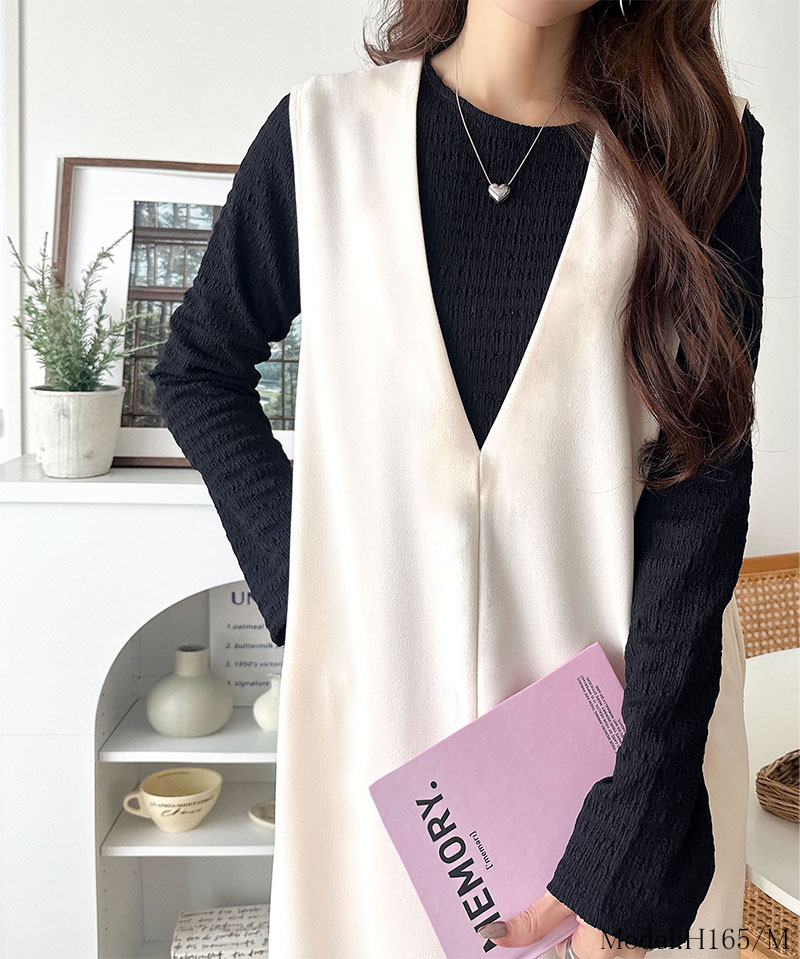 【 クラシカルエルフ classical elf 】 ワンピース 春 きれいめ レディース 落ち感 上品 カット ジョーゼット ワンピ ロング丈 レイヤードコーデ | classicalelf | 02