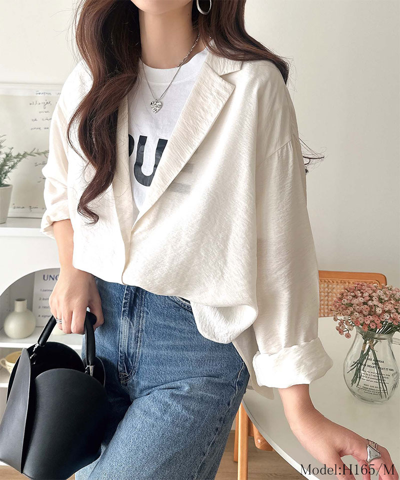 【 クラシカルエルフ classical elf 】開襟シャツ レディース シアートップス 羽織り レディース 長袖 シャツ ヴィンテージ ライク シアー 長袖 | classicalelf | 02