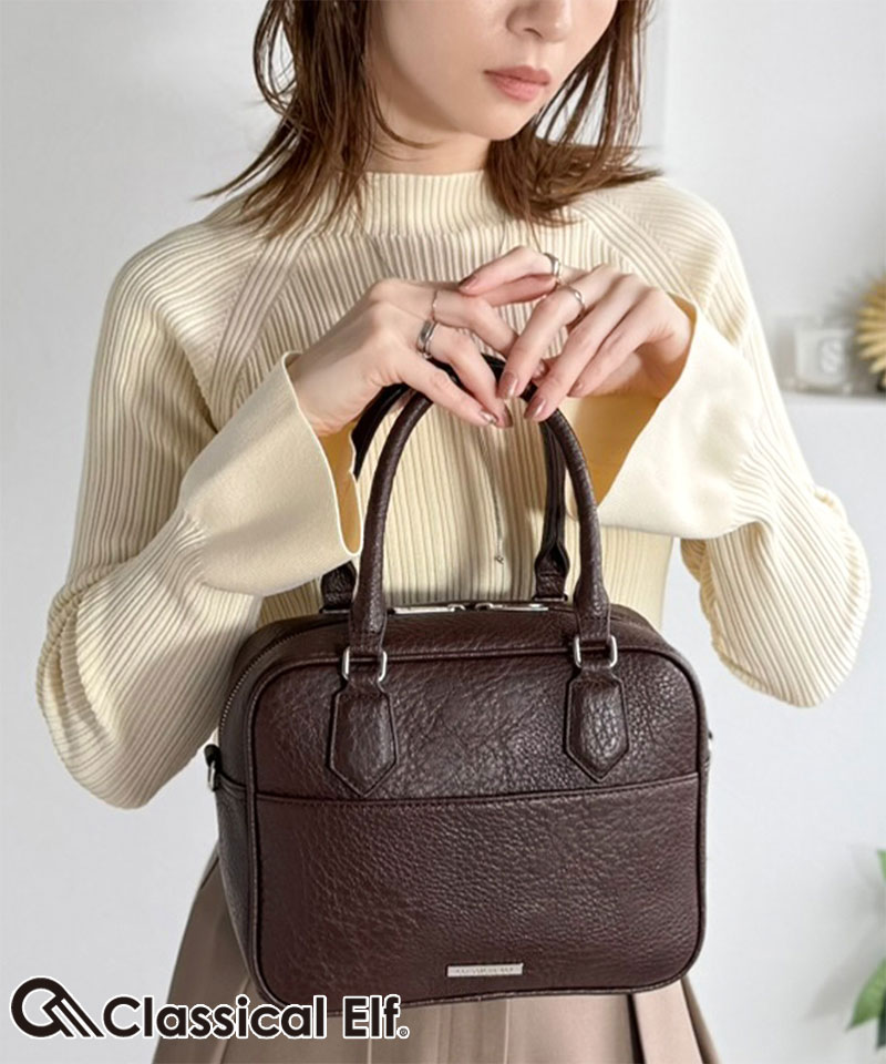 【 クラシカルエルフ classical elf 】バッグ ボストンバッグ レディース フェイクレザー | classicalelf