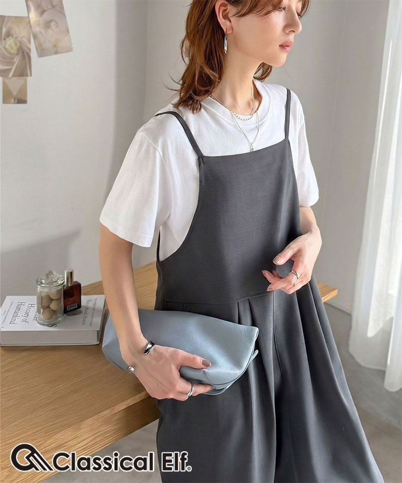 【 クラシカルエルフ classical elf 】 サロペット オーバーオール オールインワン レディース きれいめ | classicalelf