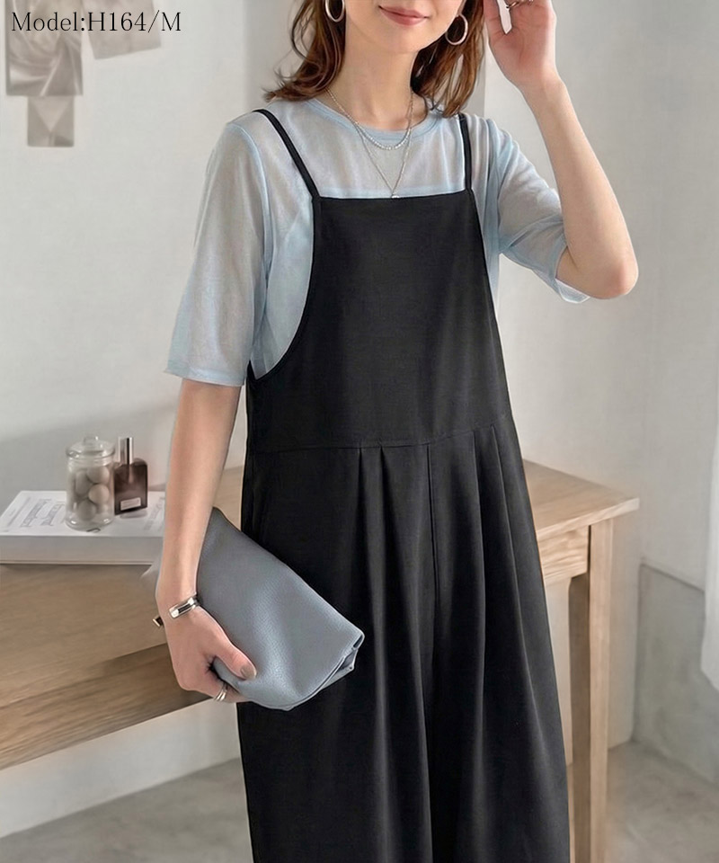 【 クラシカルエルフ classical elf 】 サロペット オーバーオール オールインワン レディース きれいめ | classicalelf | 02