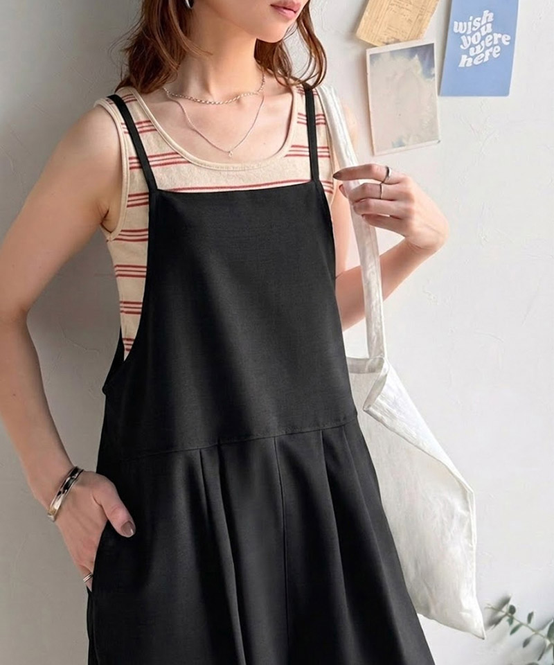 【 クラシカルエルフ classical elf 】 サロペット オーバーオール オールインワン レディース きれいめ | classicalelf | 03